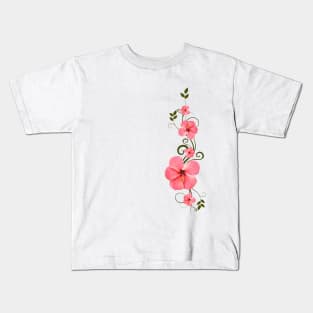 Hibiscus - Flower in Africa Kids T-Shirt